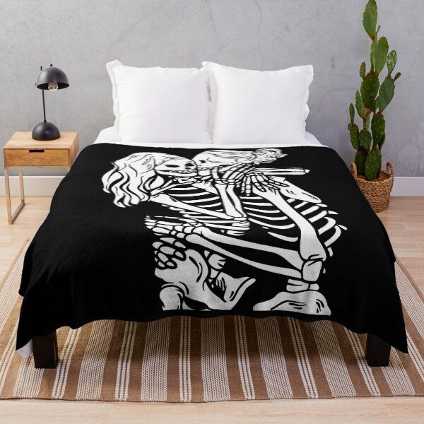 Item preview, Lesbian Pride Skeleton Couple Kissing designed and sold by maramestathia.