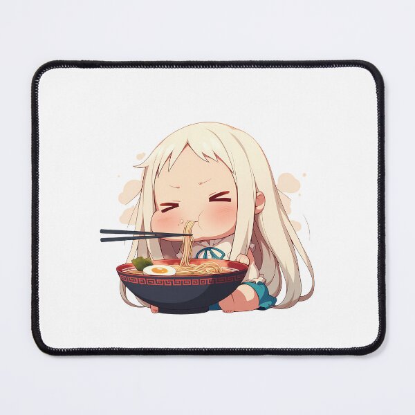 Item preview, Gold Ship Uma Musume Meiko Honma Anohana Kawaii Ramen Chibi Cute Anime Girl designed and sold by Raslbazola.