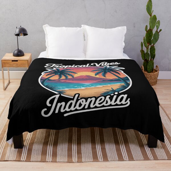 Item preview, Tropical Vibes Indonesia Visitor Traveler Bautiful Souvenir designed and sold by FluoroWave.