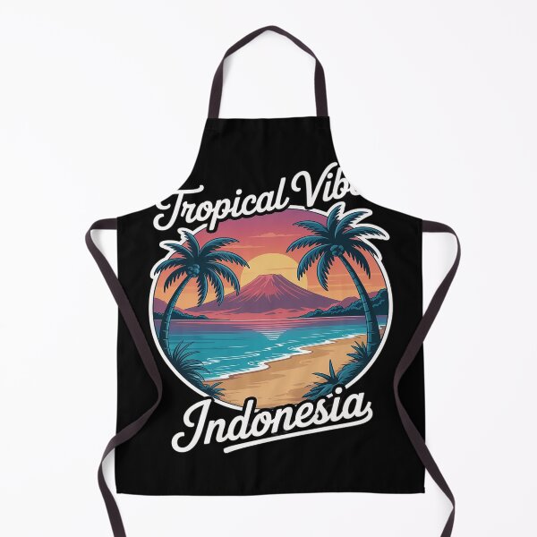 Item preview, Tropical Vibes Indonesia Visitor Traveler Bautiful Souvenir designed and sold by FluoroWave.