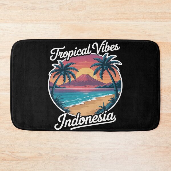 Item preview, Tropical Vibes Indonesia Visitor Traveler Bautiful Souvenir designed and sold by FluoroWave.