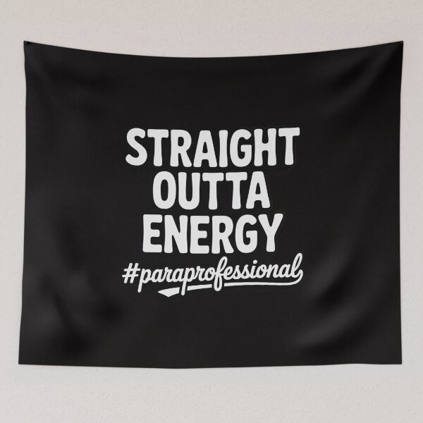 Item preview, Paraprofessional Straight Outta Energy Teacher Life Gifts designed and sold by ForestMmost.