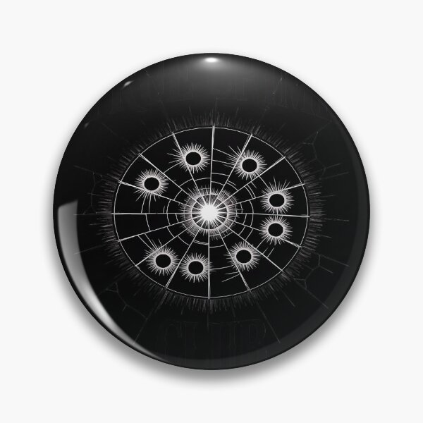 Item preview, True Crime Club Bullet Holes Cracked Glass Crime Scene designed and sold by FluoroWave.