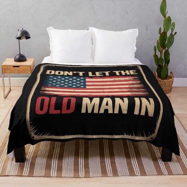 Item preview, Don't let the old man in American Flag designed and sold by LegendsArt75.