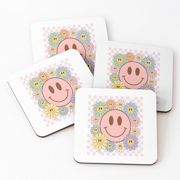Item preview, Happy Face Daisy Flower Shirt Preppy Aesthetic Smile Face designed and sold by repconomArt.