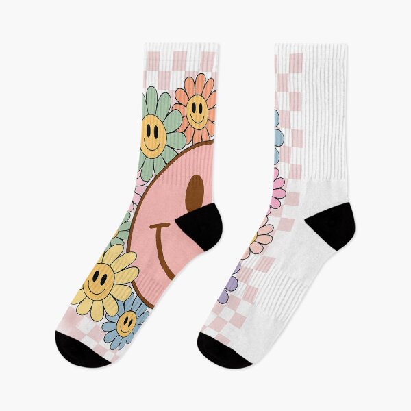 Item preview, Happy Face Daisy Flower Shirt Preppy Aesthetic Smile Face designed and sold by repconomArt.