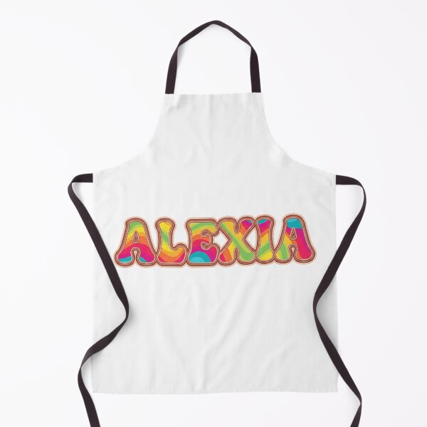 Item preview, ❤️ Alexia Personalized Name Wavy Retro Shirt, Coffee Mug, Sticker Gift designed and sold by HelixPedia.