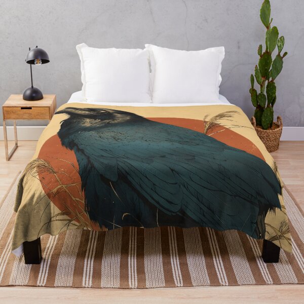 Item preview, The Dawn Watch of the Raven designed and sold by Ukiyo Aviary.
