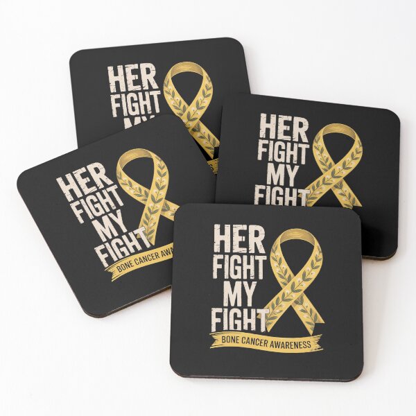 Item preview, Her Fight Is My Fight Bone Cancer Awareness Osteosarcoma designed and sold by repconomArt.