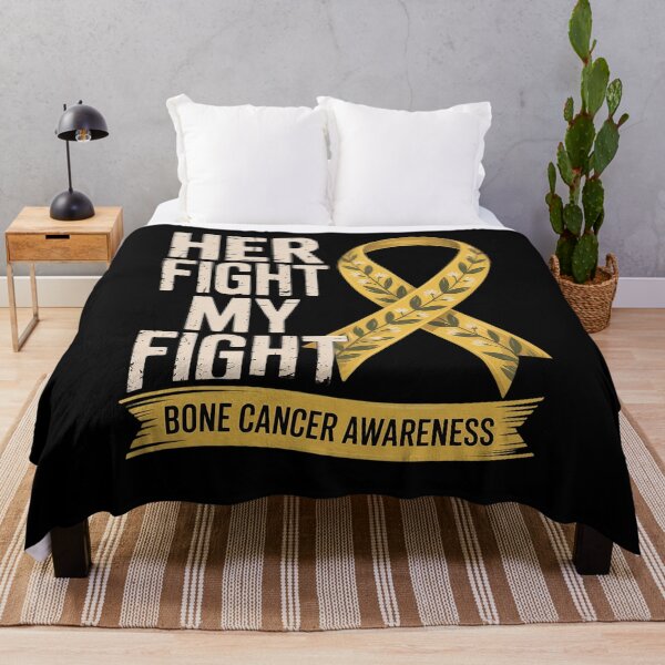 Item preview, Her Fight Is My Fight Bone Cancer Awareness Osteosarcoma designed and sold by repconomArt.
