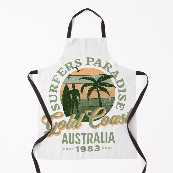 Artikelvorschau, Surfers Paradise Gold Coast – T-Shirt-Design für das Surfcamp von 1983 entworfen und verkauft von Beerbony.