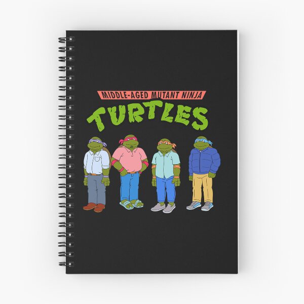 Item preview, Middle-Aged Mutant Ninja Turtles designed and sold by CynthiaMarc.