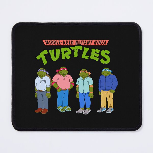 Item preview, Middle-Aged Mutant Ninja Turtles designed and sold by CynthiaMarc.