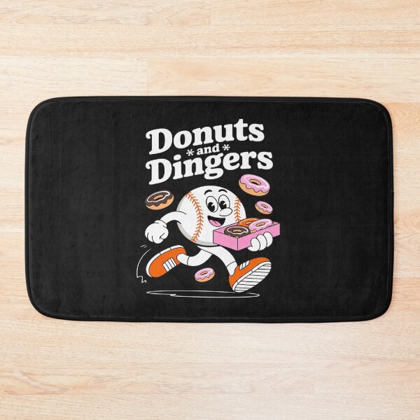 Item preview, Donuts And Dingers Baseball Fan Humor Donut designed and sold by LegendsArt75.