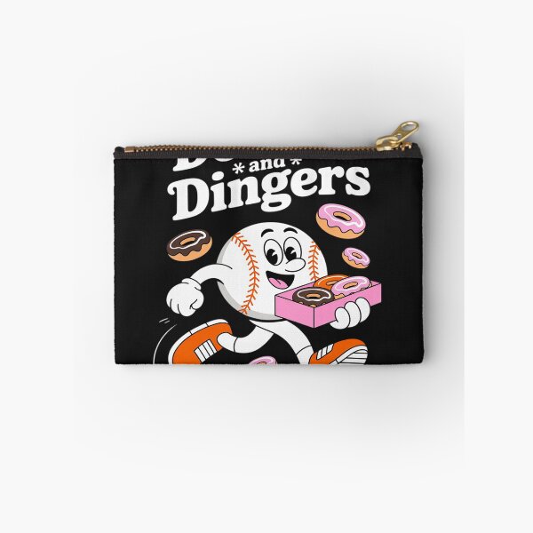 Item preview, Donuts And Dingers Baseball Fan Humor Donut designed and sold by LegendsArt75.