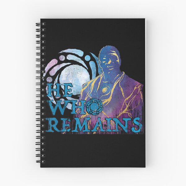 Item preview, He Who Remains Cosmic Typography Character Art designed and sold by ralphinaguyton.