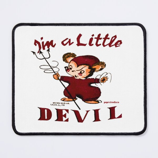 Item preview, I'm A Little Devil Salem MA  - Olivia Newton-John designed and sold by popretrodisco.