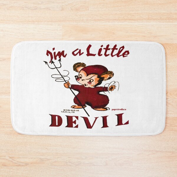 Item preview, I'm A Little Devil Salem MA  - Olivia Newton-John designed and sold by popretrodisco.