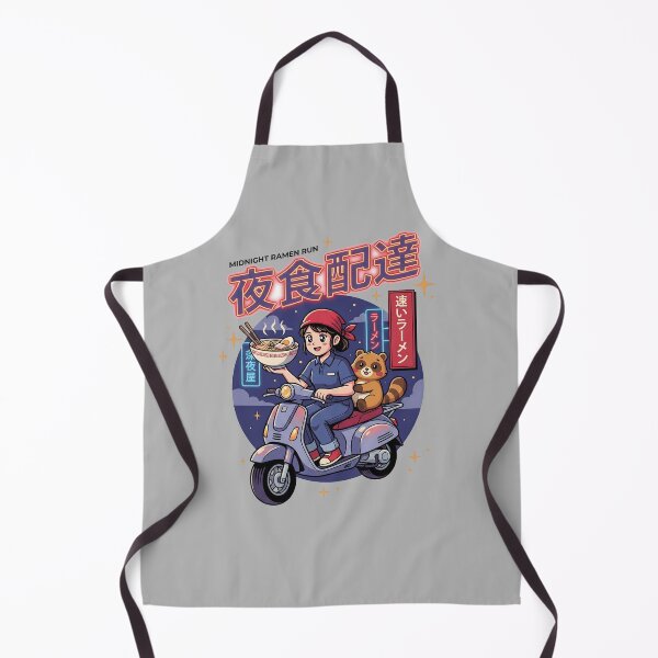 Item preview, Neon Noodle Dash: The Midnight Moped Odyssey designed and sold by AwesomeBeyondLimits.