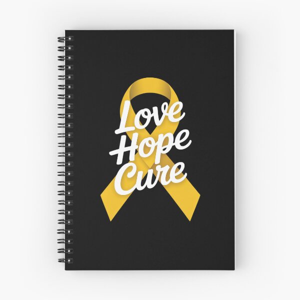 Item preview, Love Cure Hope Yellow Ribbon Sarcoma Cancer Awareness designed and sold by repconomArt.