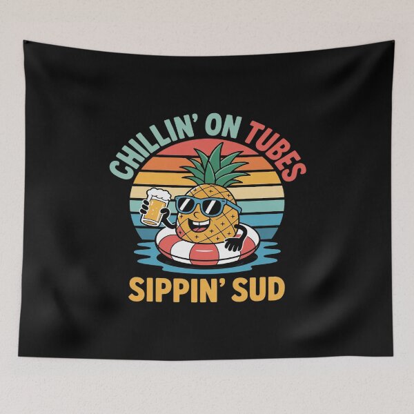 Item preview, Tubing Chillin On Tubes Ideal for River Lovers designed and sold by Voidbinder.