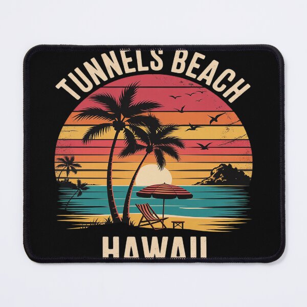 Item preview, Tunnels Beach Hawaii Family Vacation Summer Sunset designed and sold by Voidbinder.
