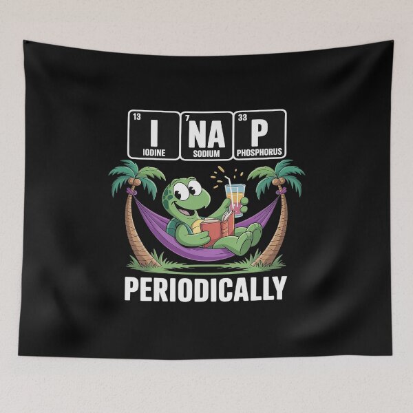 Item preview, Turtle I NAP PERIODICALLY Funny Turtles designed and sold by Voidbinder.