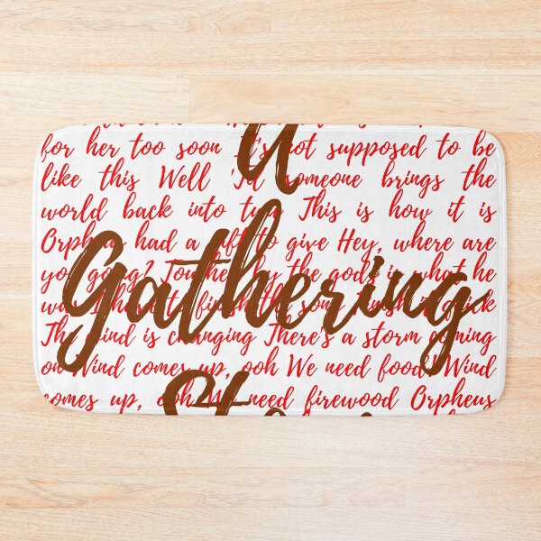 Item preview, Hadestown Lyrics designed and sold by broadwaygirl142.