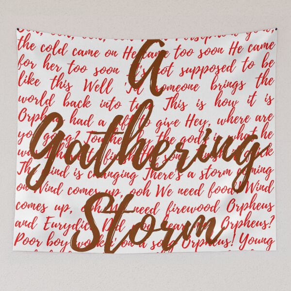 Item preview, Hadestown Lyrics designed and sold by broadwaygirl142.