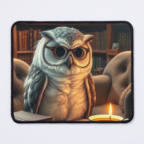 Item preview, Cozy Autumn Owl Reading by Candlelight – Book Lover Cottagecore T-Shirt designed and sold by ArmaanArts.