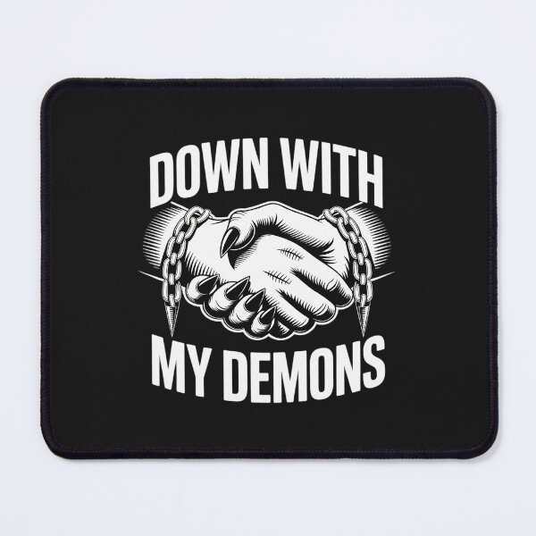 Item preview, Down With My Demons Deal Handshake Aesthetic designed and sold by GaryBellcvbnb.