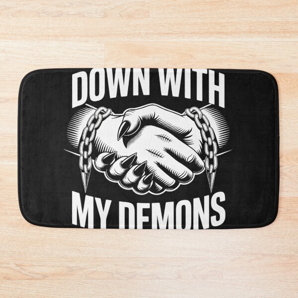 Item preview, Down With My Demons Deal Handshake Aesthetic designed and sold by GaryBellcvbnb.