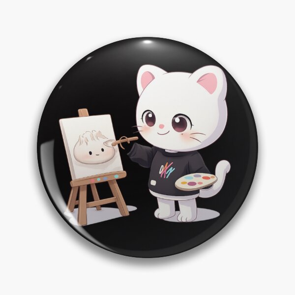Item preview, Jinnie painting a dumpling ?  designed and sold by MiMiartstudio.