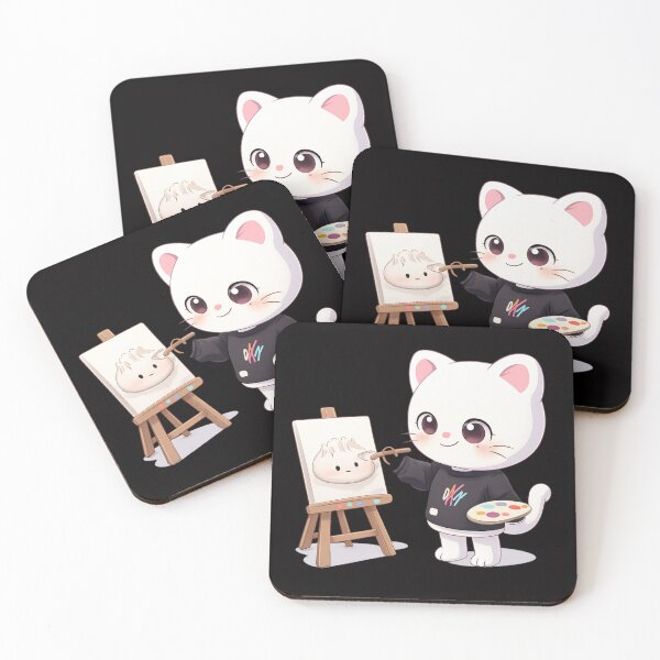 Item preview, Jinnie painting a dumpling ?  designed and sold by MiMiartstudio.