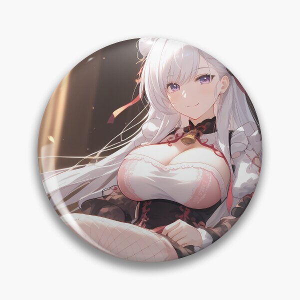Item preview, Azur Lane Anime Elegant Belfast Sitting Gracefully in Sunlit Room designed and sold by Raslbazola.