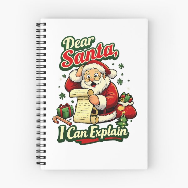 Item preview, Funny Christmas Santa Design – Dear Santa I Can Explain designed and sold by TouchBaLa.