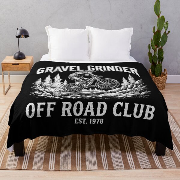 Item preview, Vintage Mountain Biking Off Road Club Retro MTB designed and sold by Mason-Pride.