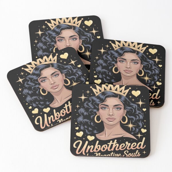 Item preview, Unbothered By Negative Souls Juneteenth 1865 Black designed and sold by Voidbinder.