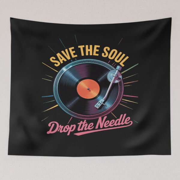 Item preview, Drop the Needle, Save the Soul designed and sold by GaryBellcvbnb.