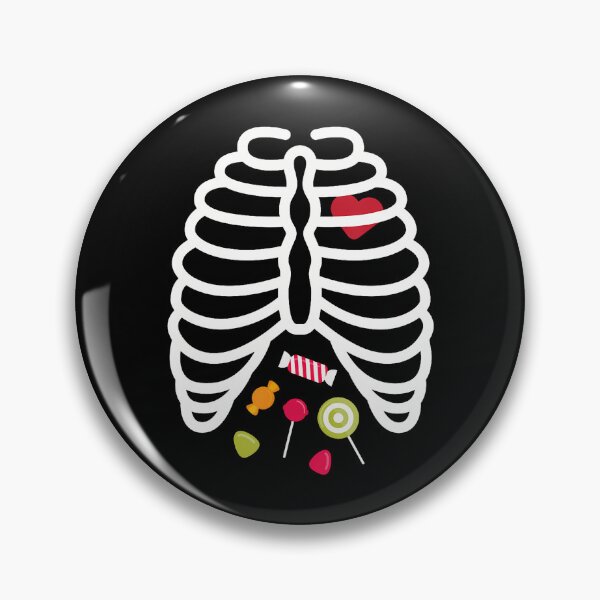 Item preview, Skeleton Rib Cage Heart Candy designed and sold by leejoyyzberx.