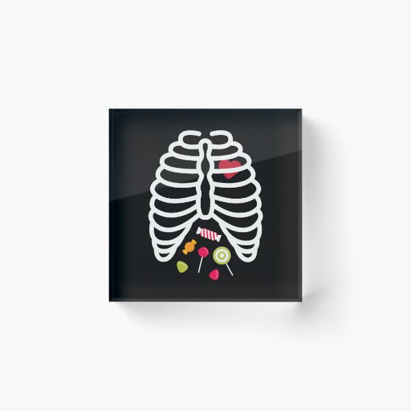 Item preview, Skeleton Rib Cage Heart Candy designed and sold by leejoyyzberx.
