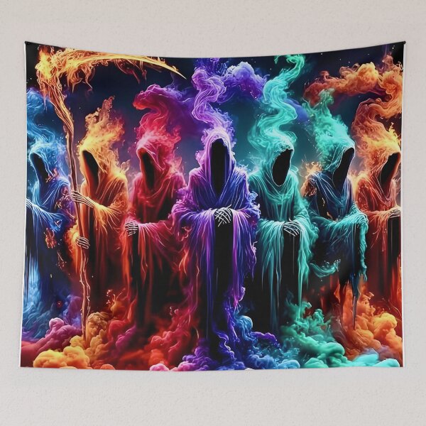Item preview, Fire and Smoke of the Grim Reapers designed and sold by NAJEEBBOY.