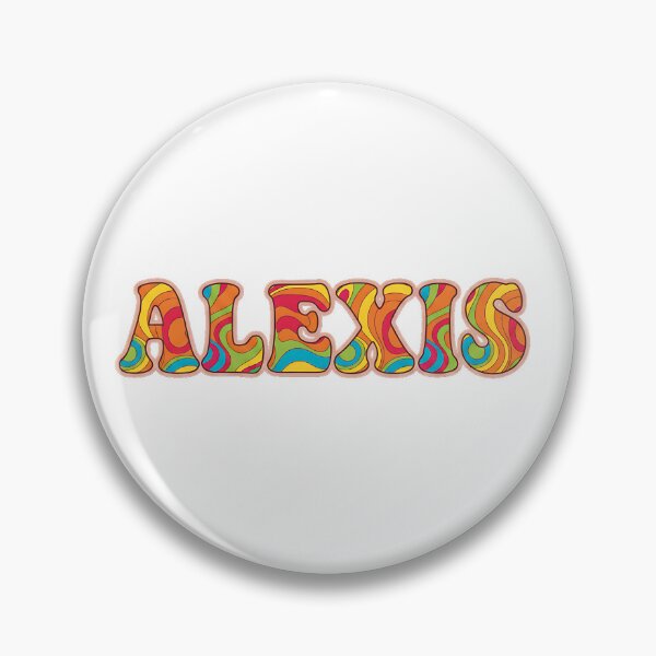 Item preview, ❤️ Alexis Personalized Name Wavy Retro Shirt, Coffee Mug, Sticker Gift designed and sold by HelixPedia.