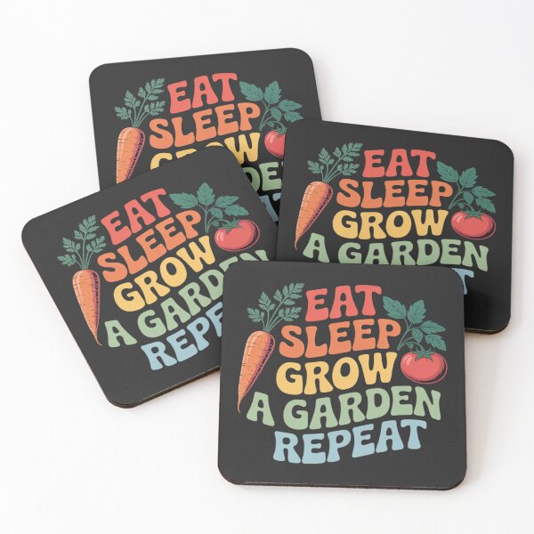 Item preview, Eat Sleep Grow a Garden Repeat Funny Gardening Lover Gaming designed and sold by GaryBellcvbnb.