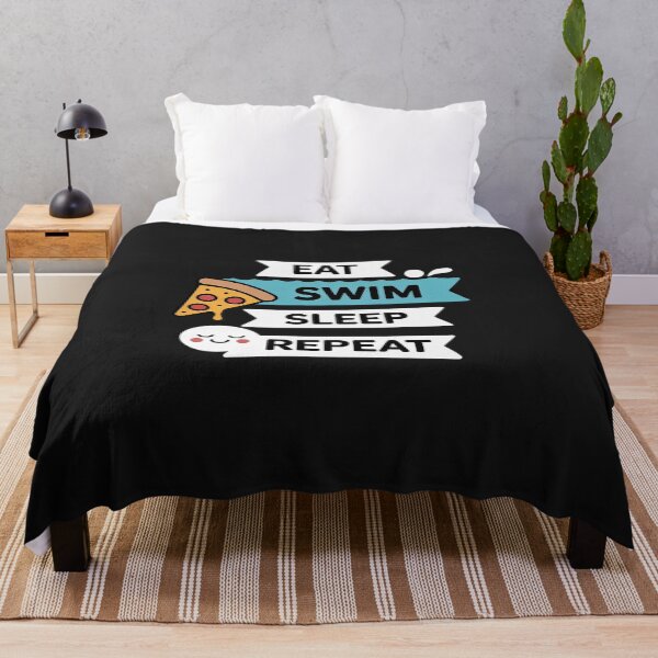 Item preview, Eat Sleep Swim Repeat Sport Swim Lover designed and sold by GaryBellcvbnb.