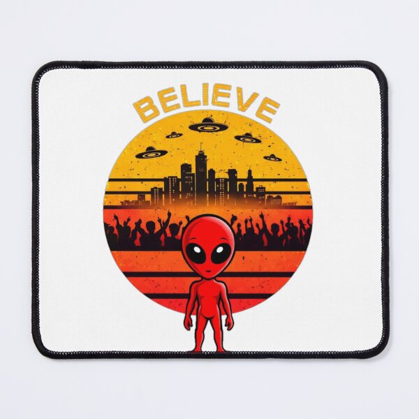 Item preview, Little Red Alien - Believe in People designed and sold by the-dovlat.