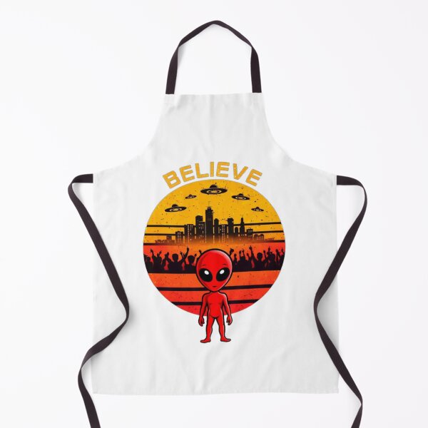 Item preview, Little Red Alien - Believe in People designed and sold by the-dovlat.
