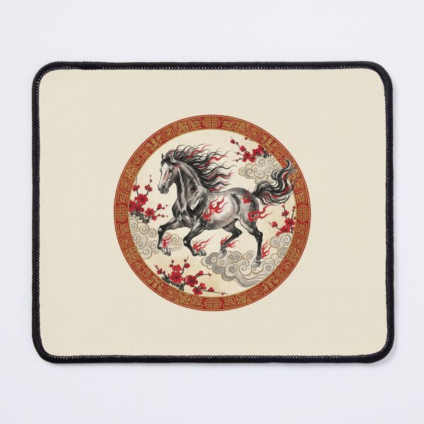 Item preview, Year of the Horse Chinese Paper Cut Art 2026 designed and sold by PixelQ.