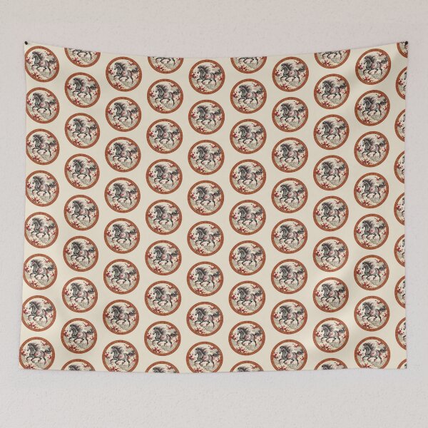 Item preview, Year of the Horse Chinese Paper Cut Art 2026 designed and sold by PixelQ.