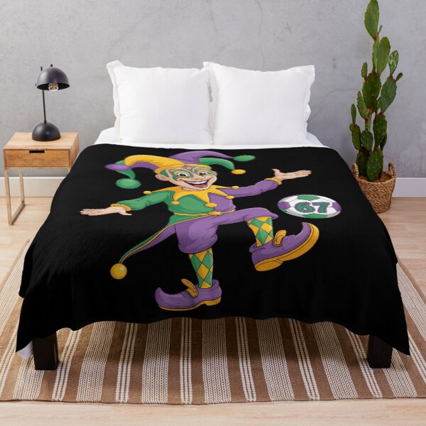Item preview, Jester Playing Soccer Mardi Gras 6 7 Meme designed and sold by JonathalIngham.